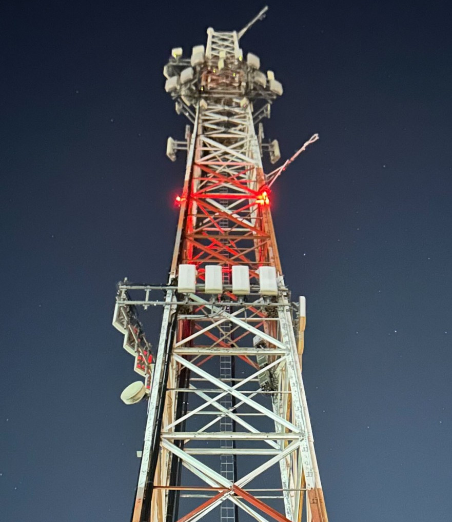 The tower at Mineola at night. Photo by Emily Franklin The tower at Mineola at night. Photo by Emily Franklin